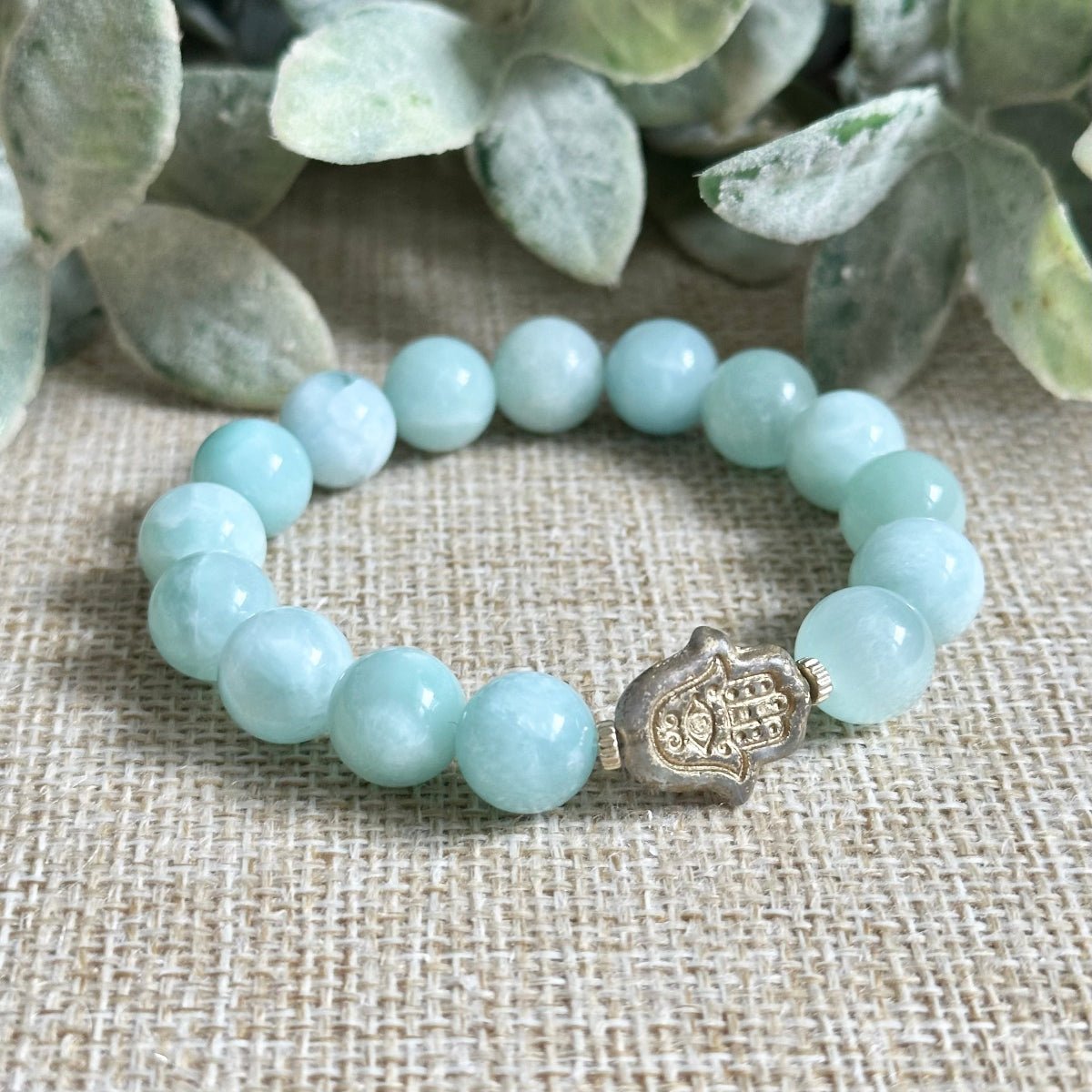 Jadeite & Hamsa (Chunky)