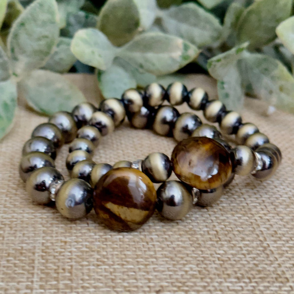 Pyrite & Tigers Eye