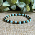 Turquoise & Tiger Eye (Tiny)